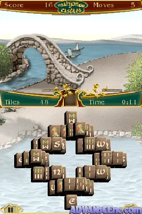 Mahjongg DS (Europe) (En,Fr,De,Es,It,Nl) screen shot game playing